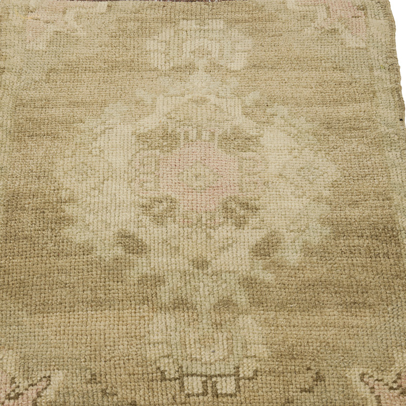 Alfombra Vintage Turca Anudada a Mano - 55 cm x 81 cm - K0086045
