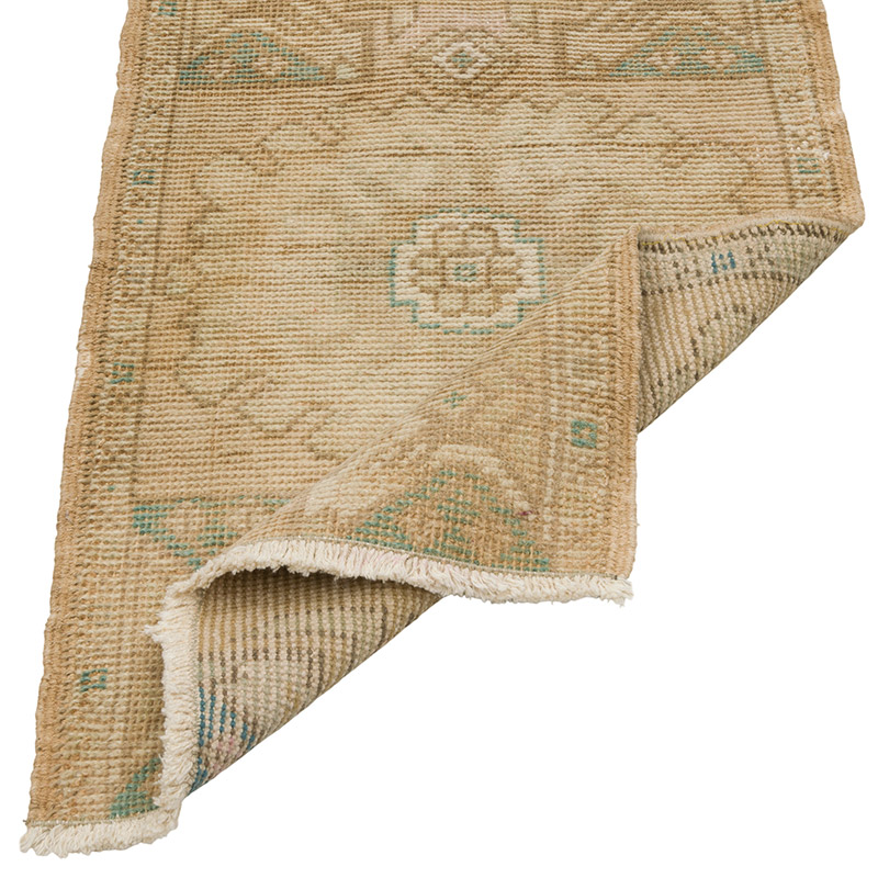 Vintage Turkish Hand-Knotted Rug - 1' 8" x 2' 9" (20" x 33") - K0086053