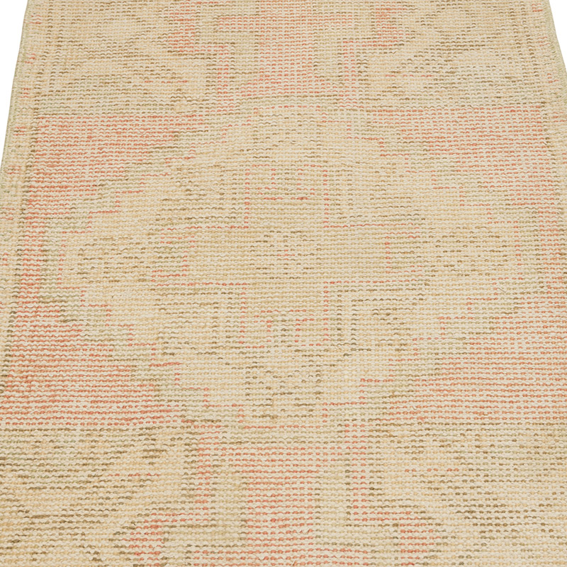 Alfombra Vintage Turca Anudada a Mano - 45 cm x 90 cm - K0086058
