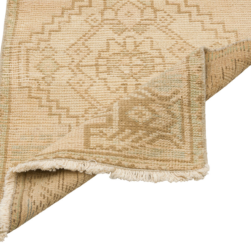 El Dokuma Vintage Halı - 43 cm x 89 cm - K0086070