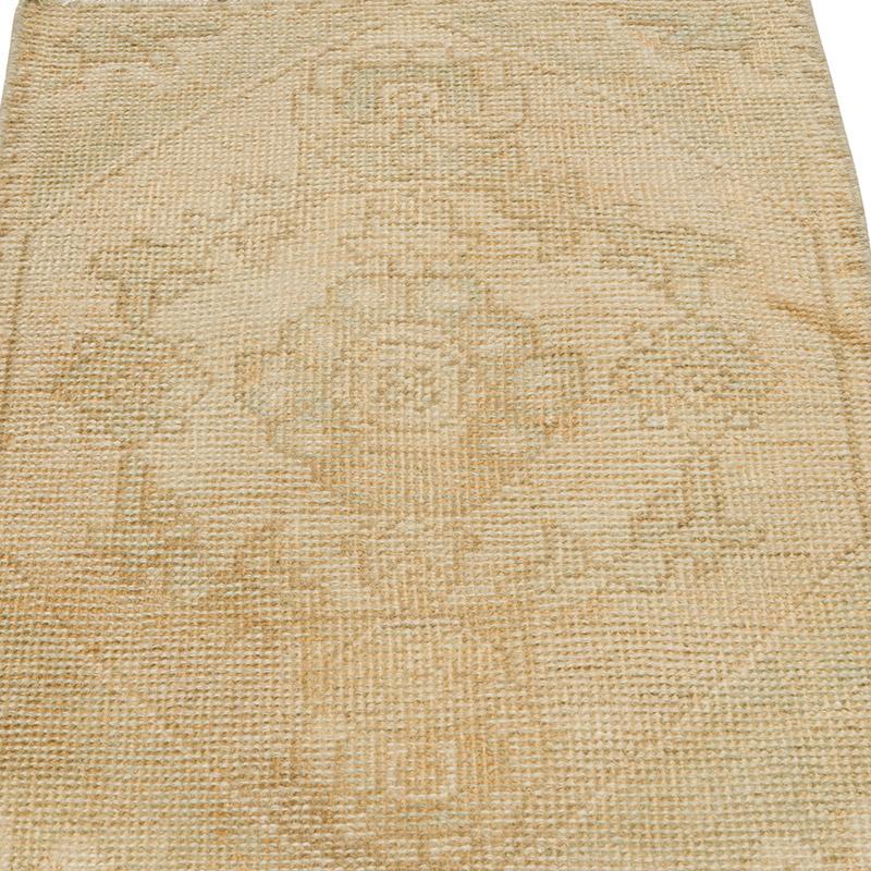Alfombra Vintage Turca Anudada a Mano - 48 cm x 80 cm - K0086075