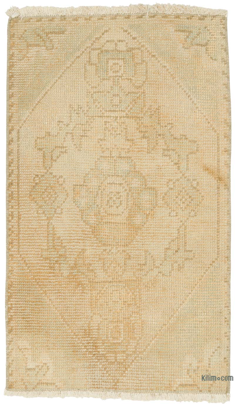 Alfombra Vintage Turca Anudada a Mano - 48 cm x 80 cm - K0086075
