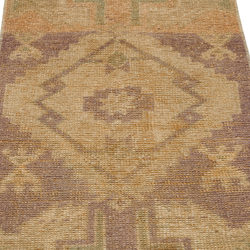 Vintage Turkish Hand-Knotted Rug - 1' 7" x 2' 8" (19" x 32") - K0086087