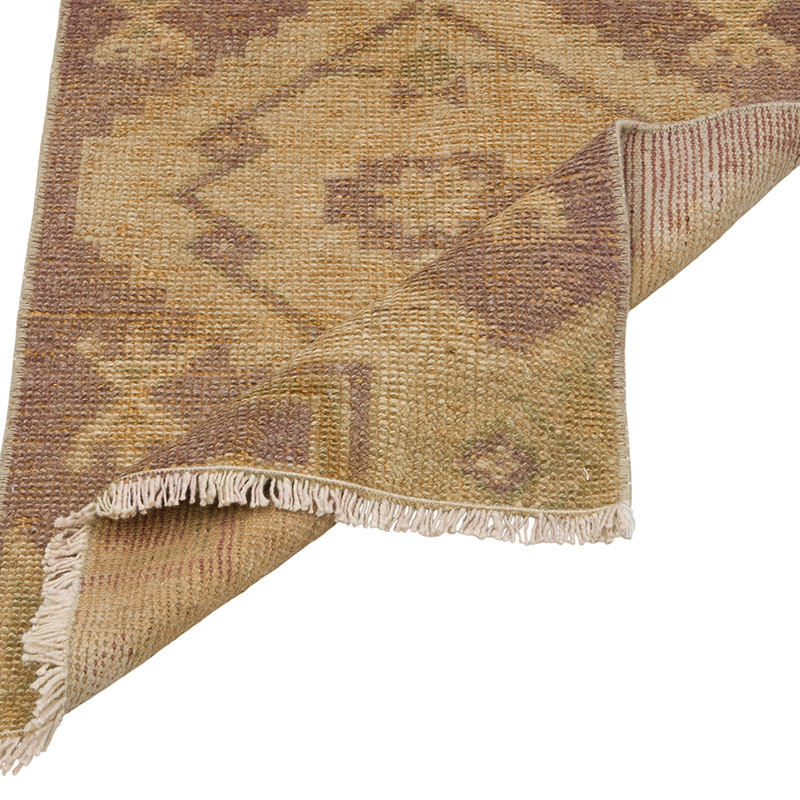 Vintage Turkish Hand-Knotted Rug - 1' 7" x 2' 8" (19" x 32") - K0086087