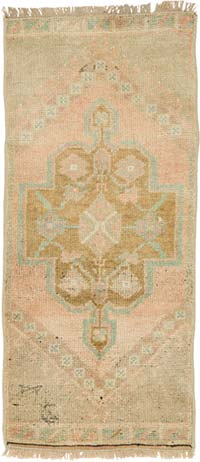 El Dokuma Vintage Halı - 36 cm x 83 cm