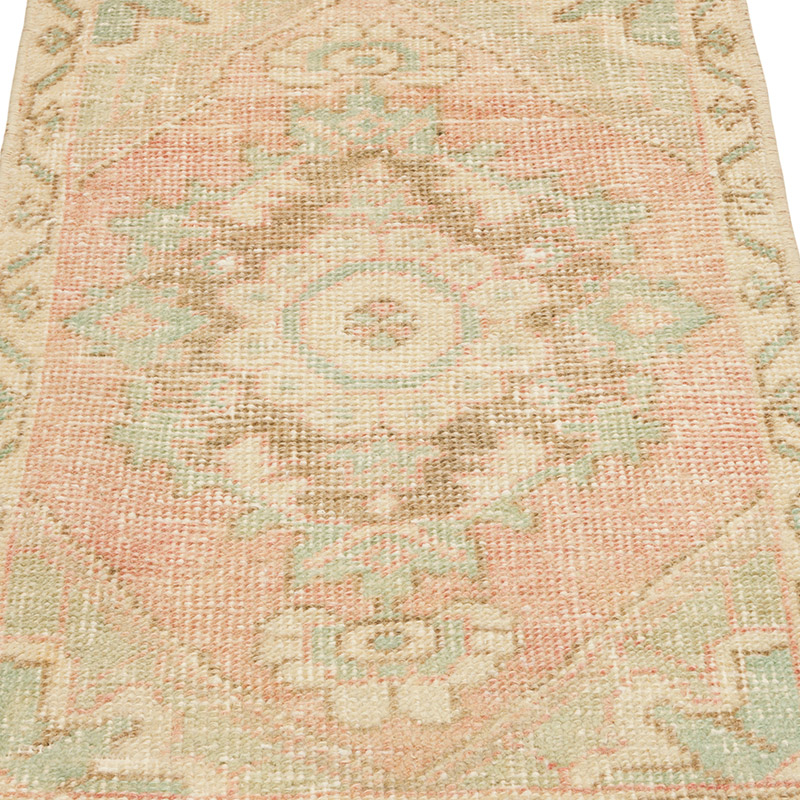 Alfombra Vintage Turca Anudada a Mano - 50 cm x 85 cm - K0086098