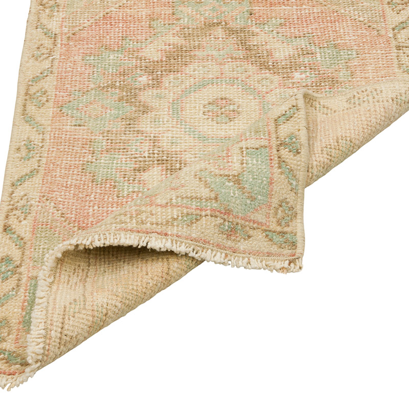 Alfombra Vintage Turca Anudada a Mano - 50 cm x 85 cm - K0086098