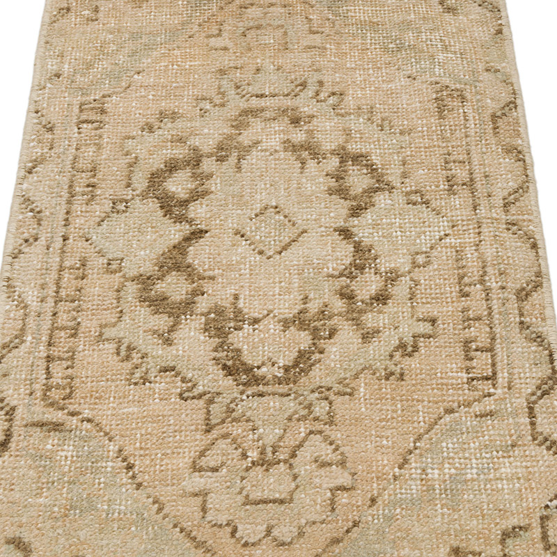 El Dokuma Vintage Halı - 46 cm x 84 cm - K0086359