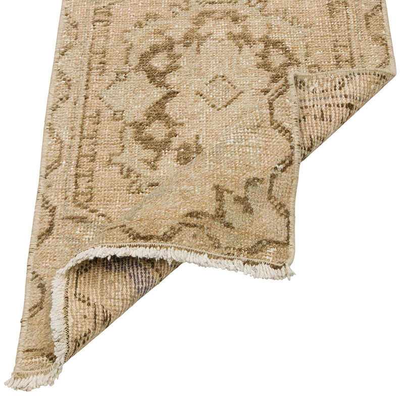 El Dokuma Vintage Halı - 46 cm x 84 cm - K0086359