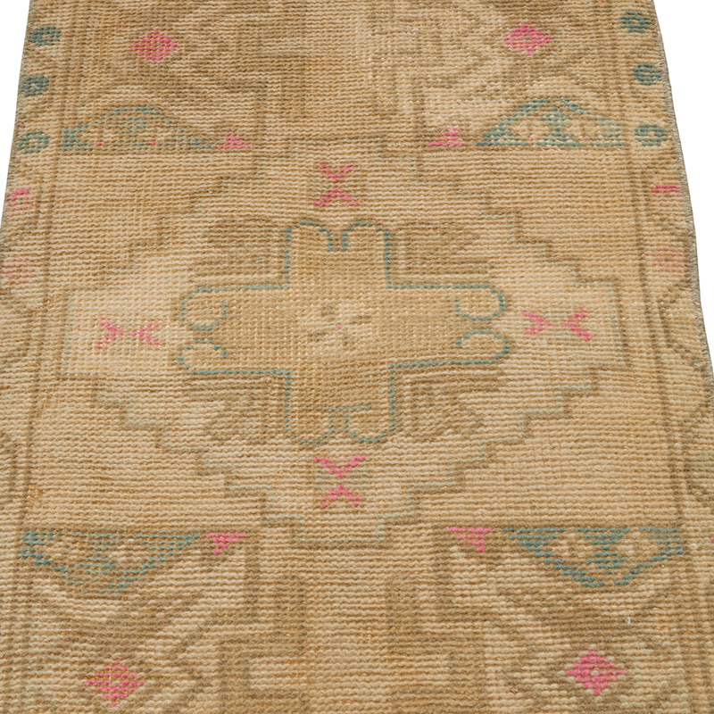Alfombra Vintage Turca Anudada a Mano - 47 cm x 84 cm - K0086363