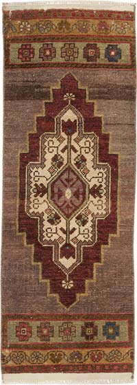 El Dokuma Vintage Halı - 39 cm x 108 cm