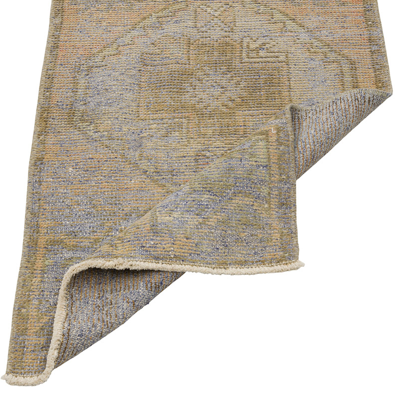 El Dokuma Vintage Halı - 46 cm x 84 cm - K0086371
