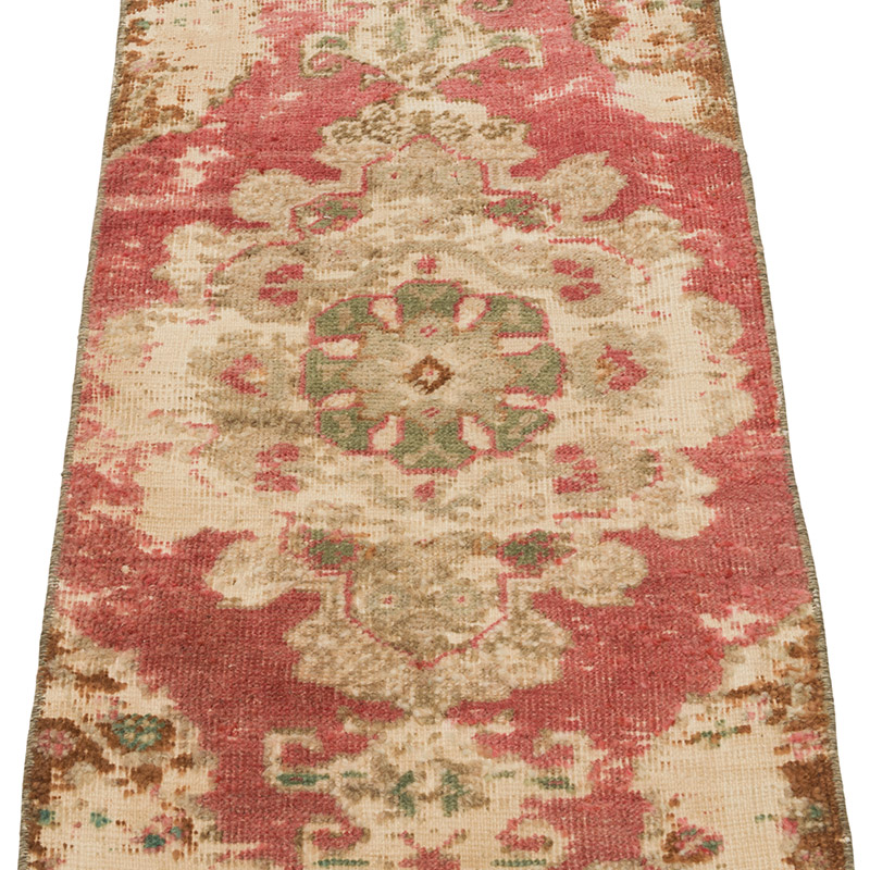 El Dokuma Vintage Halı - 41 cm x 104 cm - K0086374