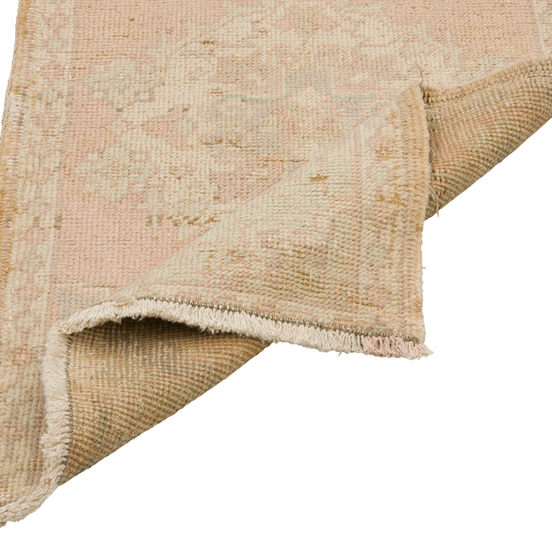 El Dokuma Vintage Halı - 53 cm x 90 cm - K0086390