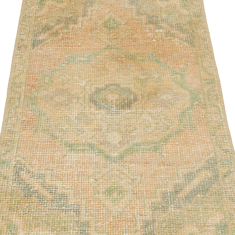 El Dokuma Vintage Halı - 47 cm x 95 cm - K0086391