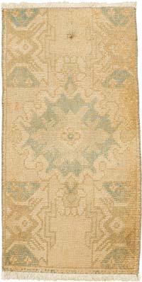 El Dokuma Vintage Halı - 43 cm x 83 cm