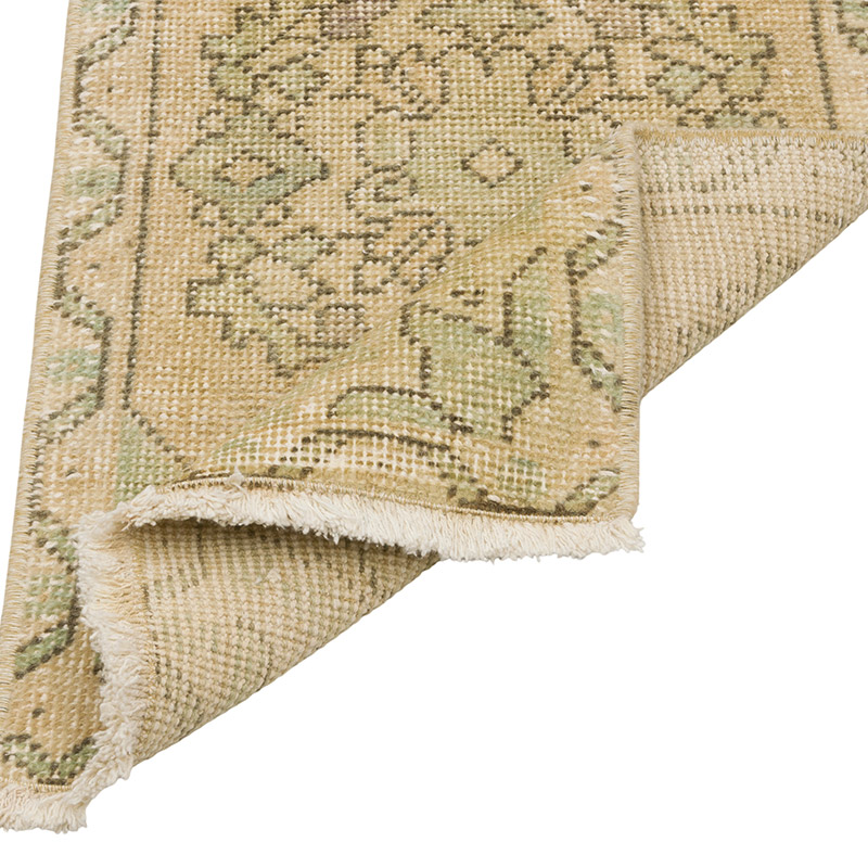 Alfombra Vintage Turca Anudada a Mano - 41 cm x 78 cm - K0086412