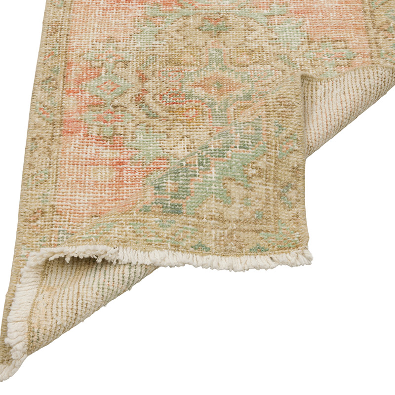Alfombra Vintage Turca Anudada a Mano - 48 cm x 86 cm - K0086417