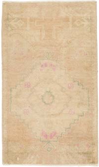 El Dokuma Vintage Halı - 41 cm x 70 cm