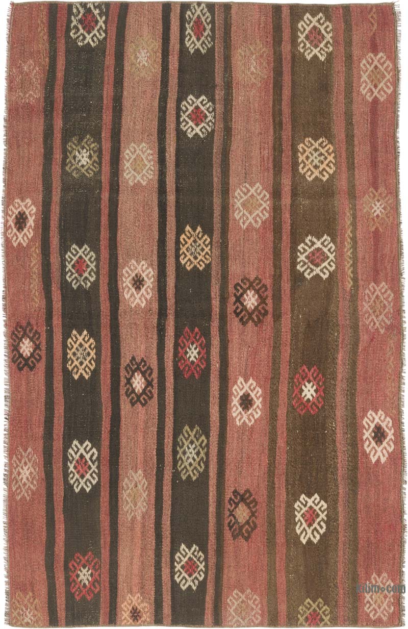 Alfombra Vintage Anatolian Kilim - 97 cm x 154 cm - K0086433