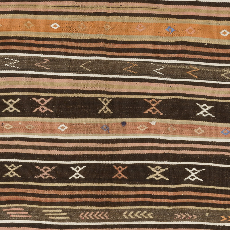 Alfombra Vintage Anatolian Kilim - 190 cm x 323 cm - K0086434