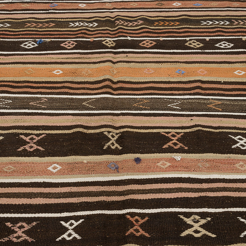 Alfombra Vintage Anatolian Kilim - 190 cm x 323 cm - K0086434