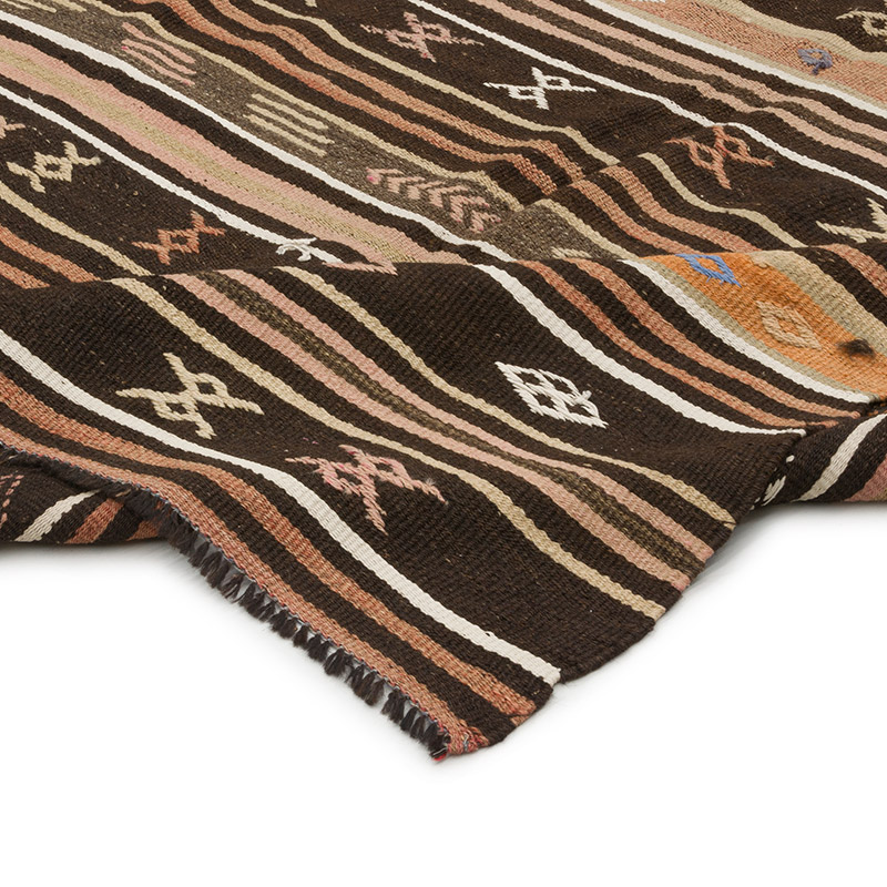 Alfombra Vintage Anatolian Kilim - 190 cm x 323 cm - K0086434