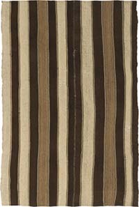 Vintage Anatolian Kilim Rug - 6' 4" x 9' 6" (76" x 114")