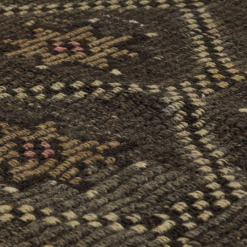 Vintage Anatolian Jijim Rug - 5' 8" x 9' 2" (68" x 110") - K0086438
