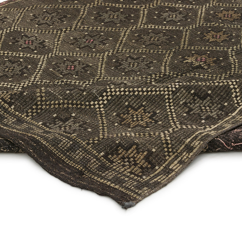 Vintage Anatolian Jijim Rug - 5' 8" x 9' 2" (68" x 110") - K0086438