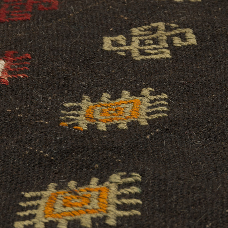 Vintage Anatolian Jijim Rug - 5'  x 8' 8" (60" x 104") - K0086442
