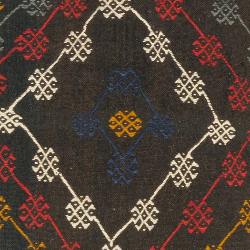 Vintage Anatolian Jijim Runner - 1' 8" x 6' 4" (20" x 76") - K0086445