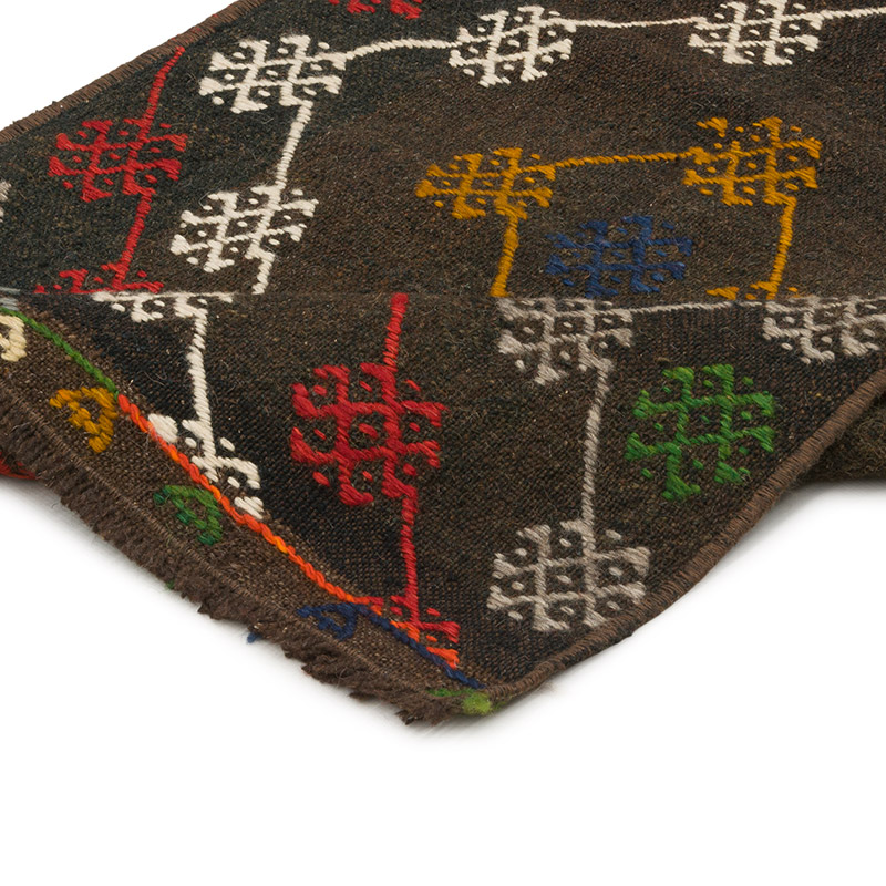 Vintage Anatolian Jijim Runner - 1' 8" x 6' 4" (20" x 76") - K0086445