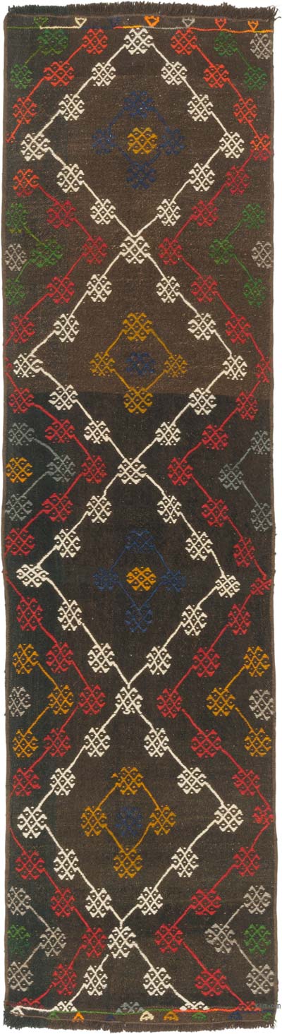 Vintage Anadolu Cicim Yolluk - 52 cm x 194 cm
