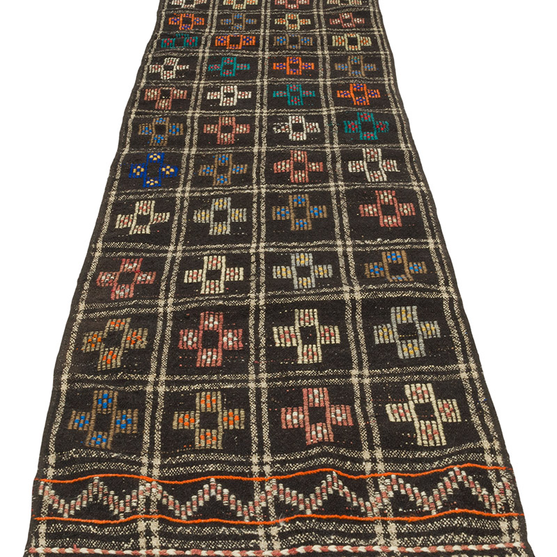 Vintage Anatolian Jijim Runner - 2' 4" x 9'  (28" x 108") - K0086449