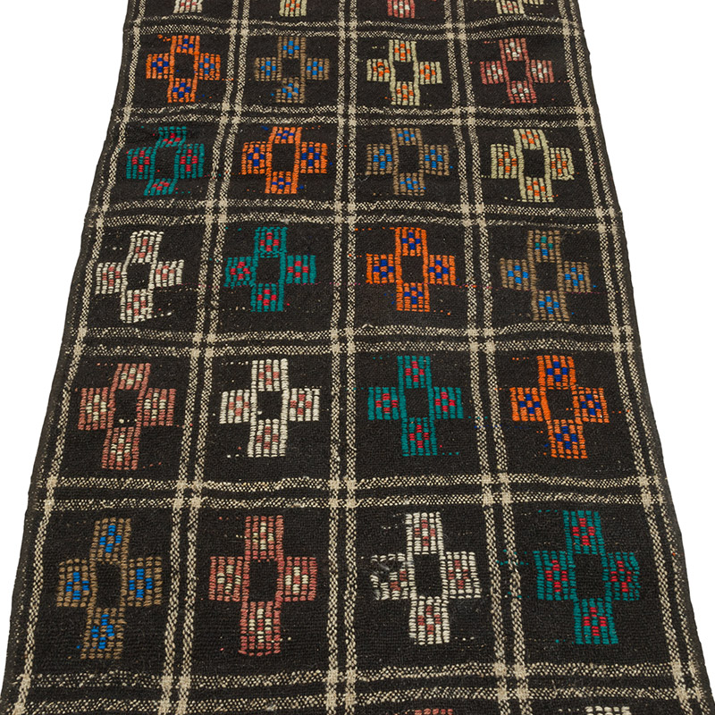 Vintage Anatolian Jijim Runner - 2' 4" x 9'  (28" x 108") - K0086449