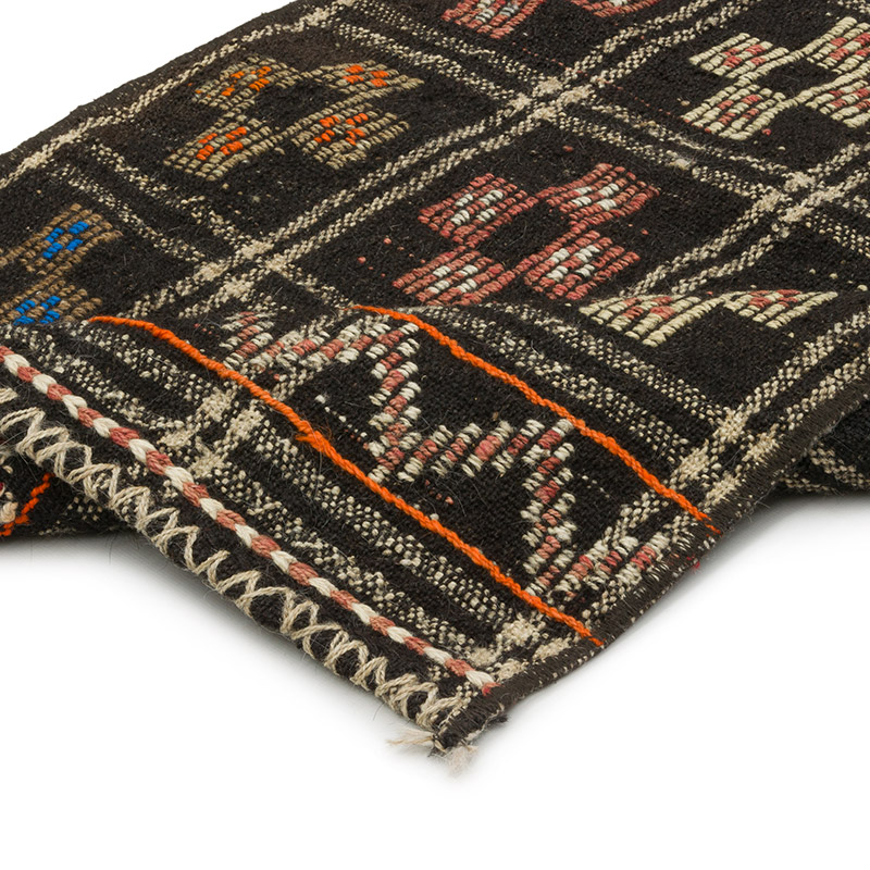 Vintage Anatolian Jijim Runner - 2' 4" x 9'  (28" x 108") - K0086449