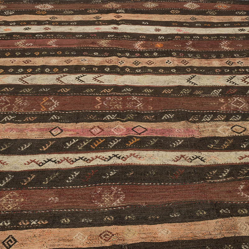 Vintage Anadolu Kilim - 206 cm x 260 cm - K0086455