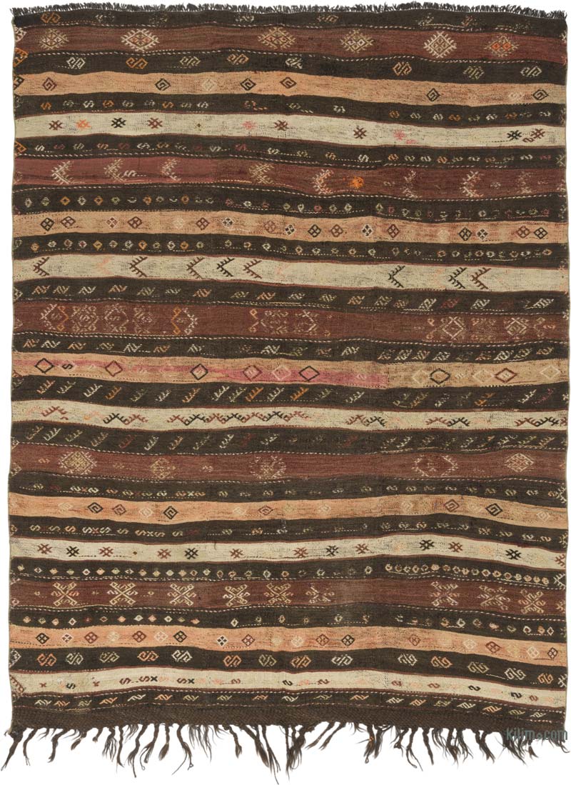 Vintage Anadolu Kilim - 206 cm x 260 cm - K0086455