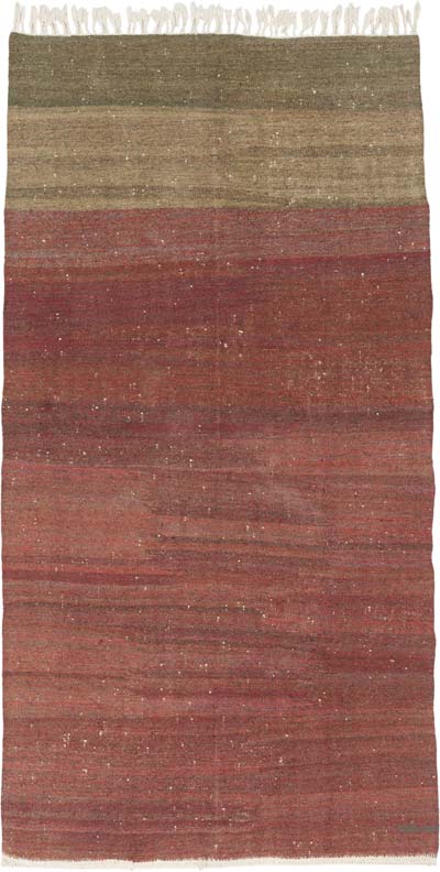 Vintage Turkish Kilim Rug - 5'  x 9' 5" (60" x 113")