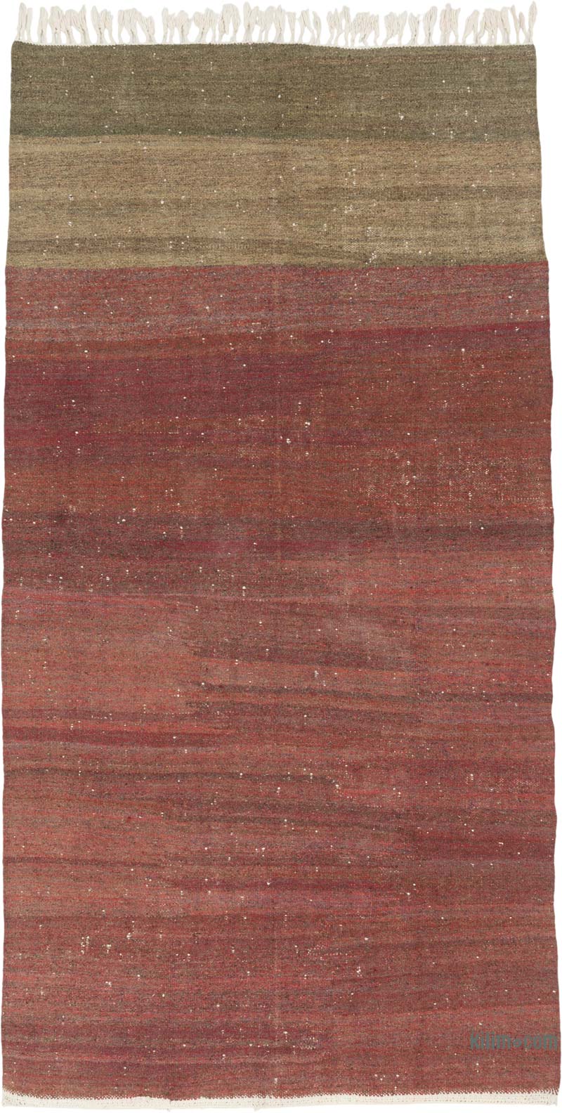 Vintage Turkish Kilim Rug - 5'  x 9' 5" (60" x 113") - K0086456