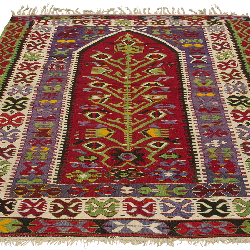 Alfombra Vintage Aydin Kilim - 131 cm x 166 cm - K0086460