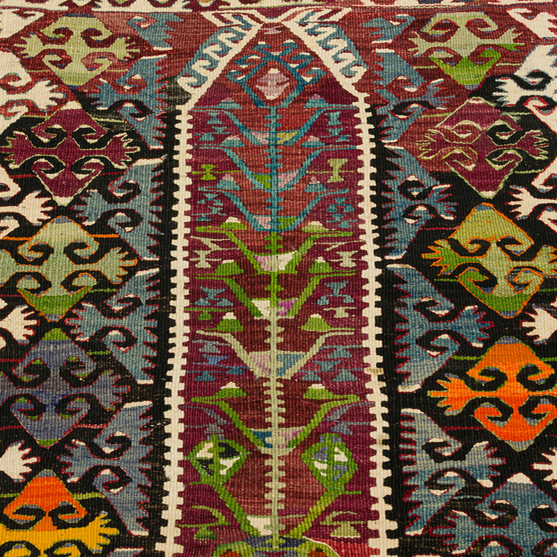 Alfombra Vintage Kilim Turca - 70 cm x 100 cm - K0086463