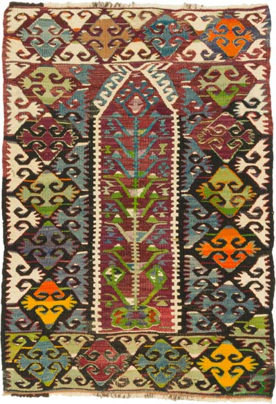 Alfombra Vintage Kilim Turca - 70 cm x 100 cm