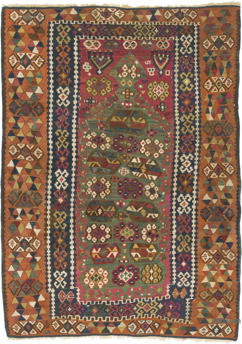 Alfombra Vintage Aydin Kilim - 103 cm x 149 cm - K0086465
