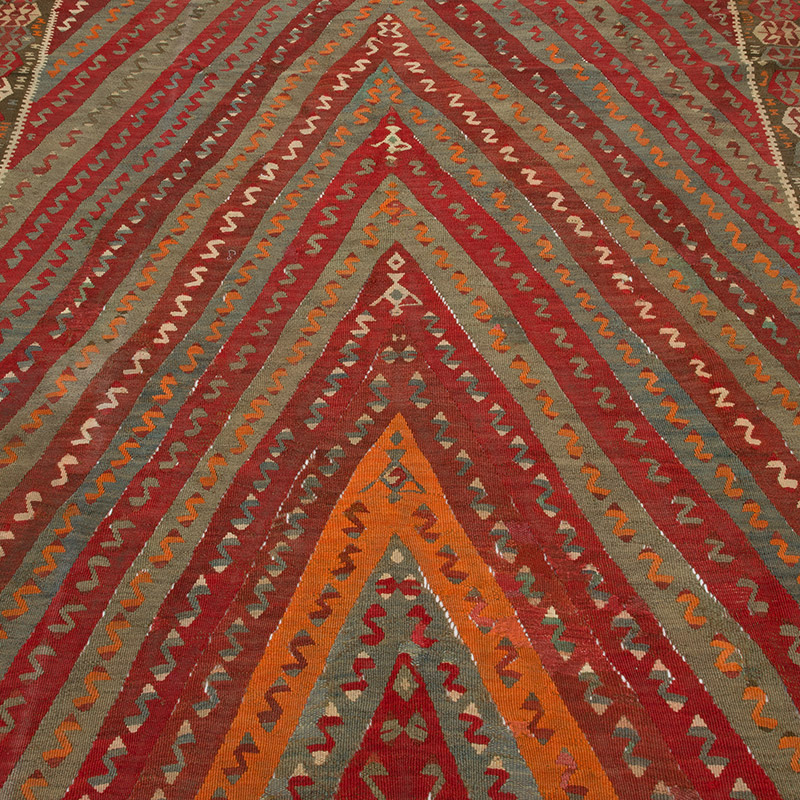 Vintage Erzurum Kilimi - 163 cm x 332 cm - K0086476