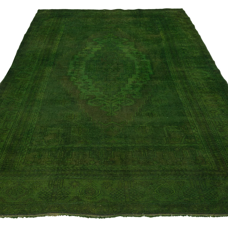 Boyali El Dokuma Vintage Hali - 142 cm x 237 cm - K0086477
