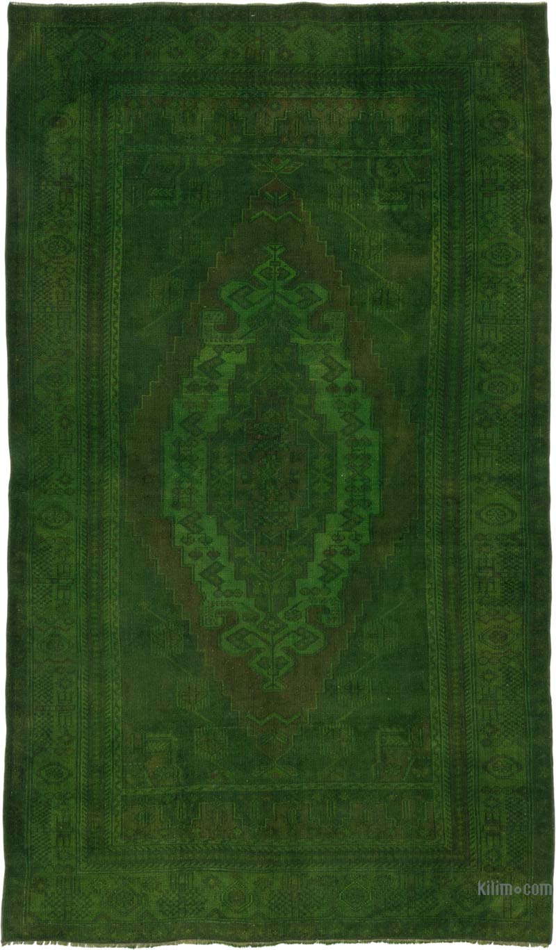 Boyali El Dokuma Vintage Hali - 142 cm x 237 cm - K0086477
