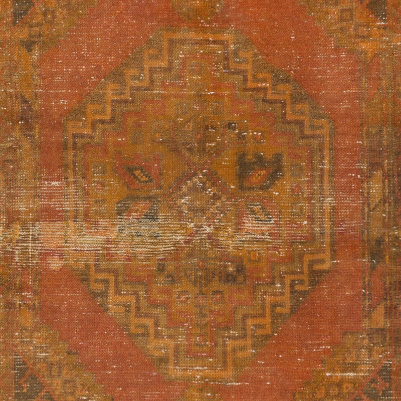 Alfombra Vintage Turca Anudada a Mano - 106 cm x 175 cm - K0086478