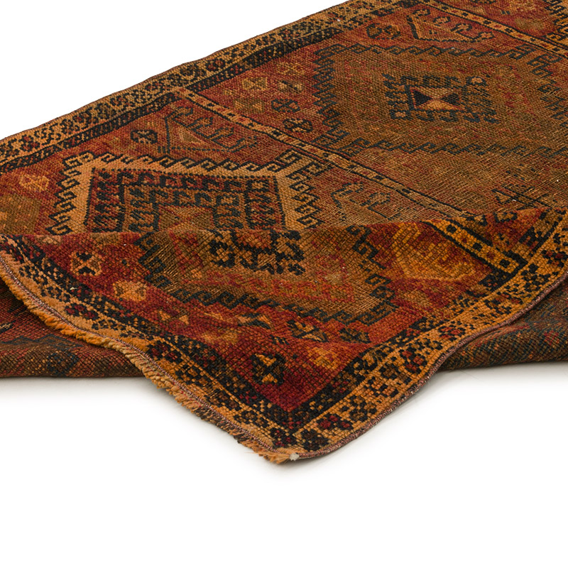 El Dokuma Vintage Halı - 123 cm x 285 cm - K0086480